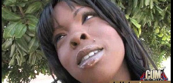DP with german ebony bukkake teen 14